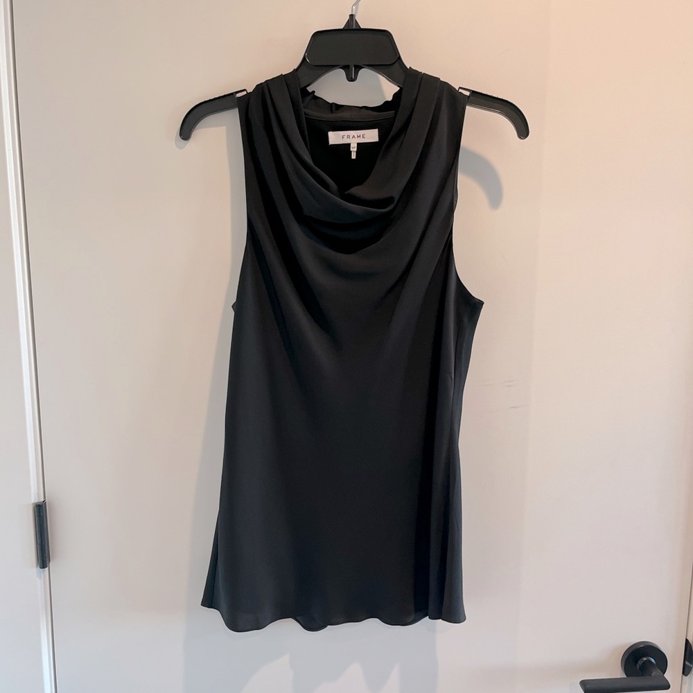 Frame cowl neck blouse